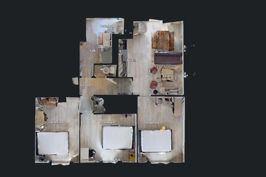 F4 - La Maison De M Goeland - 4E Etage Le Havre Exteriör bild