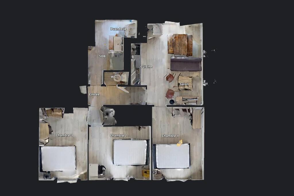 F4 - La Maison De M Goeland - 4E Etage Le Havre Exteriör bild